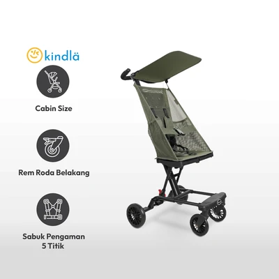 Gambar Kindla Buttercup Stroller Anak Lipat Small - Hijau