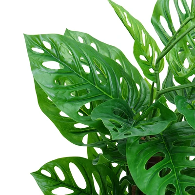 Gambar Informa Tanaman Artifisial Monstera Dengan Pot 50x50x90 cm - Hijau