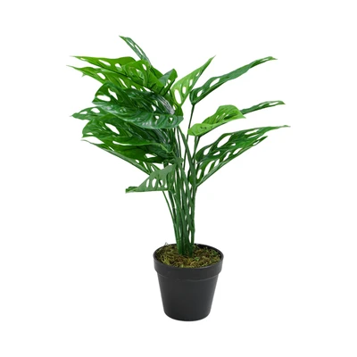 Gambar Informa Tanaman Artifisial Monstera Dengan Pot 45x45x45 cm - Hijau