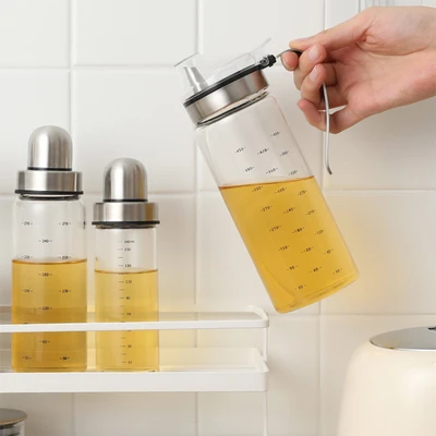 Gambar Kris Botol Minyak Kaca Borosilicate 500 ml Transparan