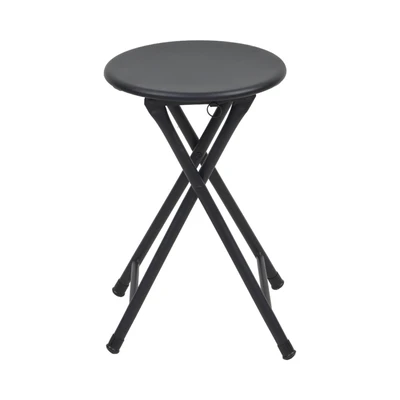 Gambar Soleil Jarvis Bangku Lipat Metal - Hitam