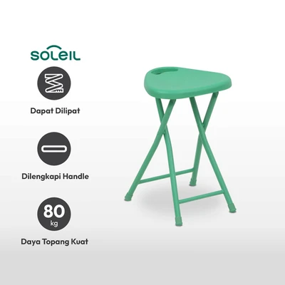 Gambar Soleil Plays Bangku Lipat - Hijau
