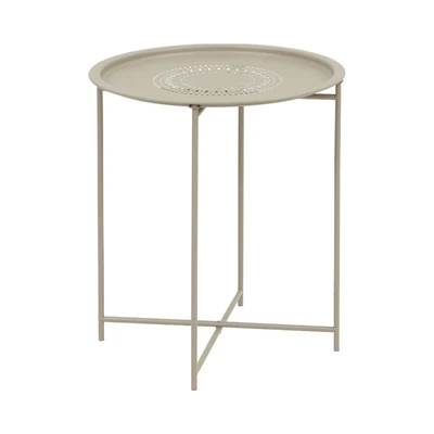 Gambar Soleil Meja Teras Tray - Cokelat Tan
