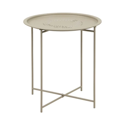 Gambar Soleil Meja Teras Tray - Cokelat Tan