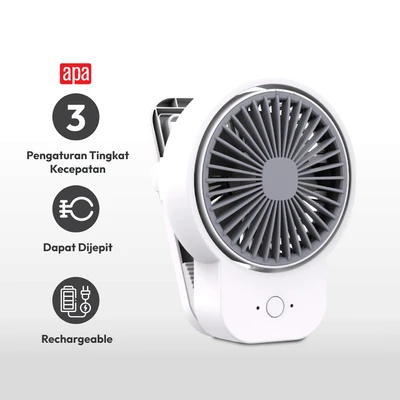 Gambar APA Kipas Angin Portable Klip 3 Inch
