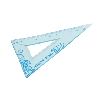 Gambar Ataru Penggaris Plastik Animal Set 4 pcs - Biru