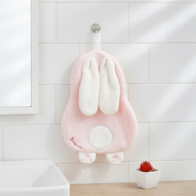 Gambar Ataru Handuk Tangan Rabbit - Pink