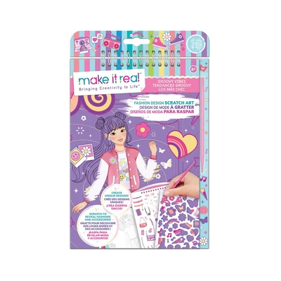 Gambar Make It Real Sketchbook Groovy Vibes - Ungu