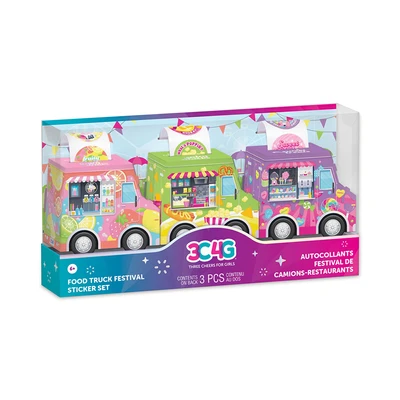 Gambar Make It Real Set Sticker Food Truck Fest 12054