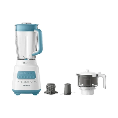 Gambar Philips Blender 1.5 Liter 360 watt HR2223/70 - Biru Misty Dawn