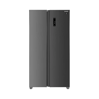 Gambar Sharp Kulkas 2 Pintu Side By Side 630 Liter SJ-IS70PMA-DS - Dark Silver