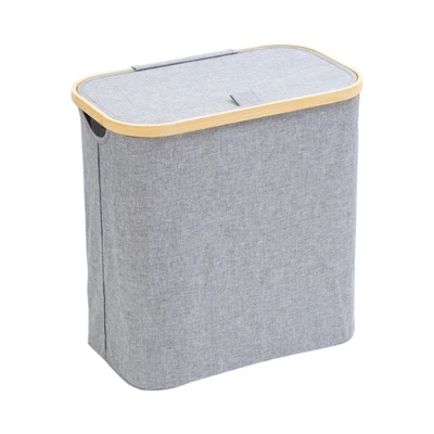 Gambar Informa Levy Keranjang Laundry 40x25x42 cm - Abu-Abu