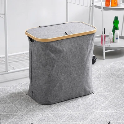 Gambar Informa Levy Keranjang Laundry 40x25x42 cm - Abu-Abu