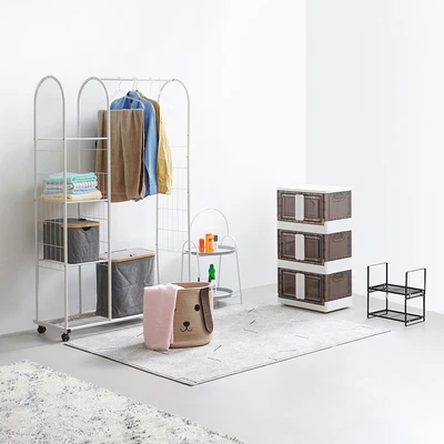 Gambar Informa Levy Keranjang Laundry 40x25x42 cm - Abu-Abu