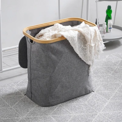 Gambar Informa Levy Keranjang Laundry 40x25x42 cm - Abu-Abu