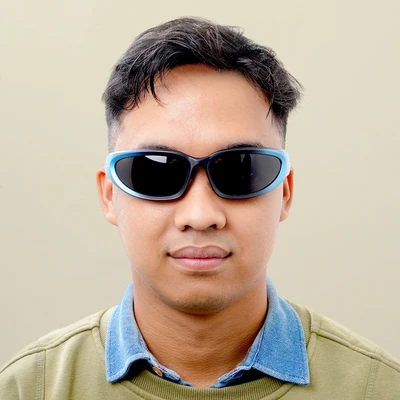 Gambar Parim Eyewear Kacamata Sports - Biru