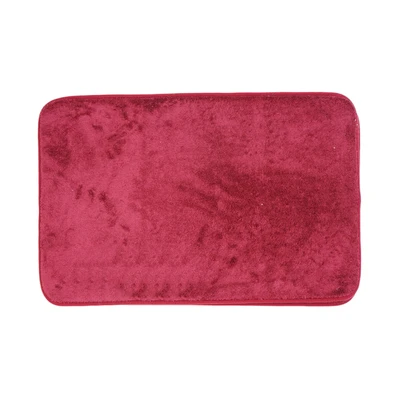 Gambar Informa Gavin Keset Kamar Mandi Microfiber 40x60 cm Set 2 pcs - Merah Maroon