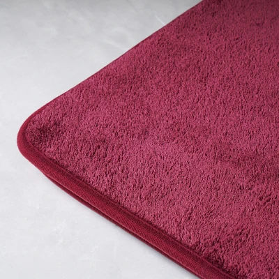 Gambar Informa Gavin Keset Kamar Mandi Microfiber 40x60 cm Set 2 pcs - Merah Maroon