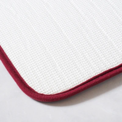 Gambar Informa Gavin Keset Kamar Mandi Microfiber 40x60 cm Set 2 pcs - Merah Maroon