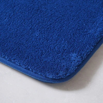 Gambar Informa Gavin Keset Kamar Mandi Microfiber 40x60 cm Set 2 pcs - Biru Navy
