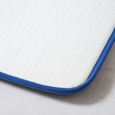 Gambar Informa Gavin Keset Kamar Mandi Microfiber 40x60 cm Set 2 pcs - Biru Navy
