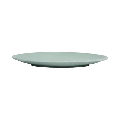 Gambar Krischef Piring Makan Melamine Oval 26 cm - Hijau Sage