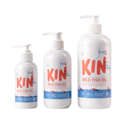Gambar Kin Wild Minyak Ikan Hewan Peliharaan 236 ml