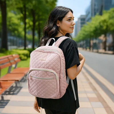 Gambar Passport Minji Tas Ransel - Pink
