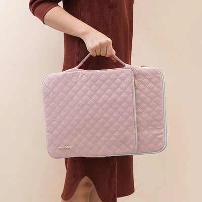 Gambar Passport Minji Tas Laptop - Pink