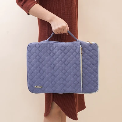 Gambar Passport Minji Tas Laptop - Biru