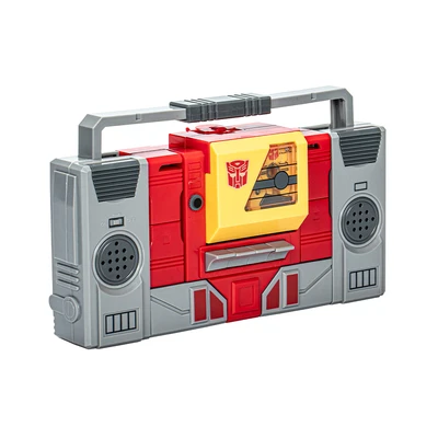 Gambar Transformers Autobot Blaster & Steeljaw 40 Years