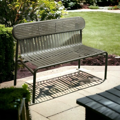 Gambar Soleil Khatulistiwa Kursi Taman Bench - Sandy Coffee