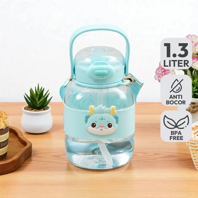 Gambar Appetite Bert Botol Minum Anak Tritan 1.3 Liter - Hijau