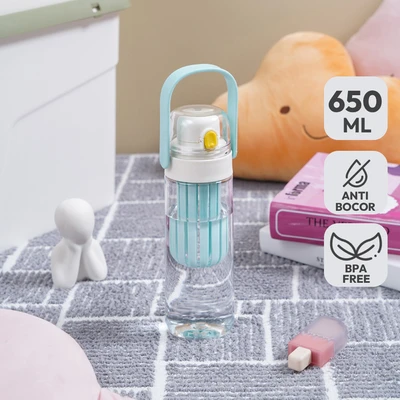 Gambar Appetite Burke Botol Minum Plastik 650 ml - Putih