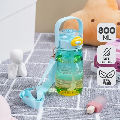 Gambar Appetite Bavol Botol Minum Plastik 800 ml - Biru