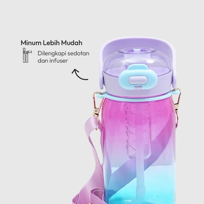 Gambar Appetite Bavol Botol Minum Tritan 800 ml - Ungu