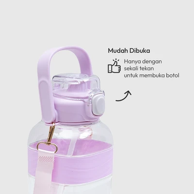 Gambar Appetite Beldiq Botol Minum Tritan 2.3 Liter - Ungu
