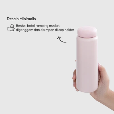 Gambar Appetite Bliss Botol Vacuum Flask Stainless Steel 320 ml - Pink