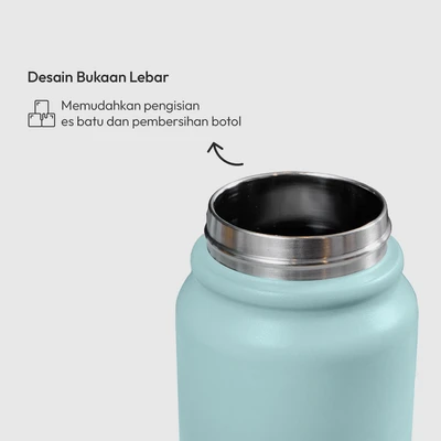 Gambar Appetite Barnes Botol Vacuum Flask Stainless Steel 890 ml - Hijau