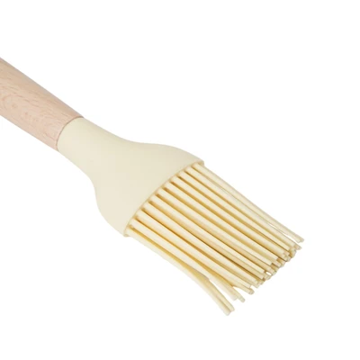 Gambar Culinart Kuas Masak Silikon - Krem Beige