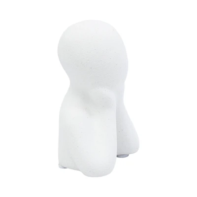 Gambar Informa Patung Miniatur Keramik Boy On Hand 6 cm - Putih