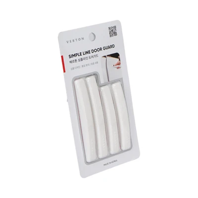 Gambar Carex Set 4 Pcs Pelindung Pintu Mobil Simple Line - Putih