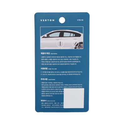 Gambar Carex Set 4 Pcs Pelindung Pintu Mobil Simple Line - Putih