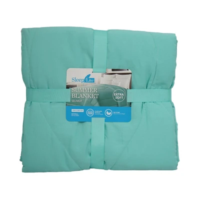 Gambar Sleeplite 150x200 cm Selimut Microfiber Summer Solid - Hijau Jungle