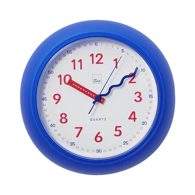 Gambar Arthome Jam Dinding Anak Study 21.5 cm - Biru