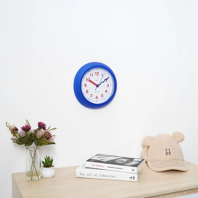 Gambar Arthome Jam Dinding Anak Study 21.5 cm - Biru
