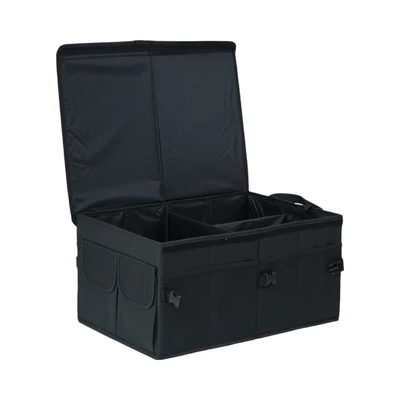 Gambar Otto Klasse Trunk Organizer Mobil Lipat Dengan Tutup - Hitam
