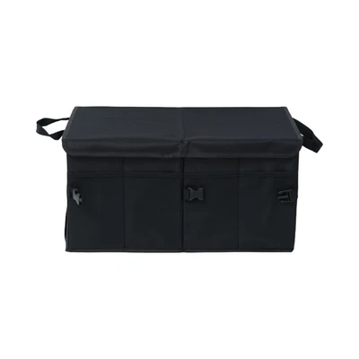Gambar Otto Klasse Trunk Organizer Mobil Lipat Dengan Tutup - Hitam