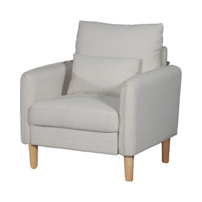 Gambar Informa Kimi Sofa Fabric 1 Seater - Krem