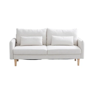 Gambar Informa Kimi Sofa Fabric 3 Seater - Krem Beige